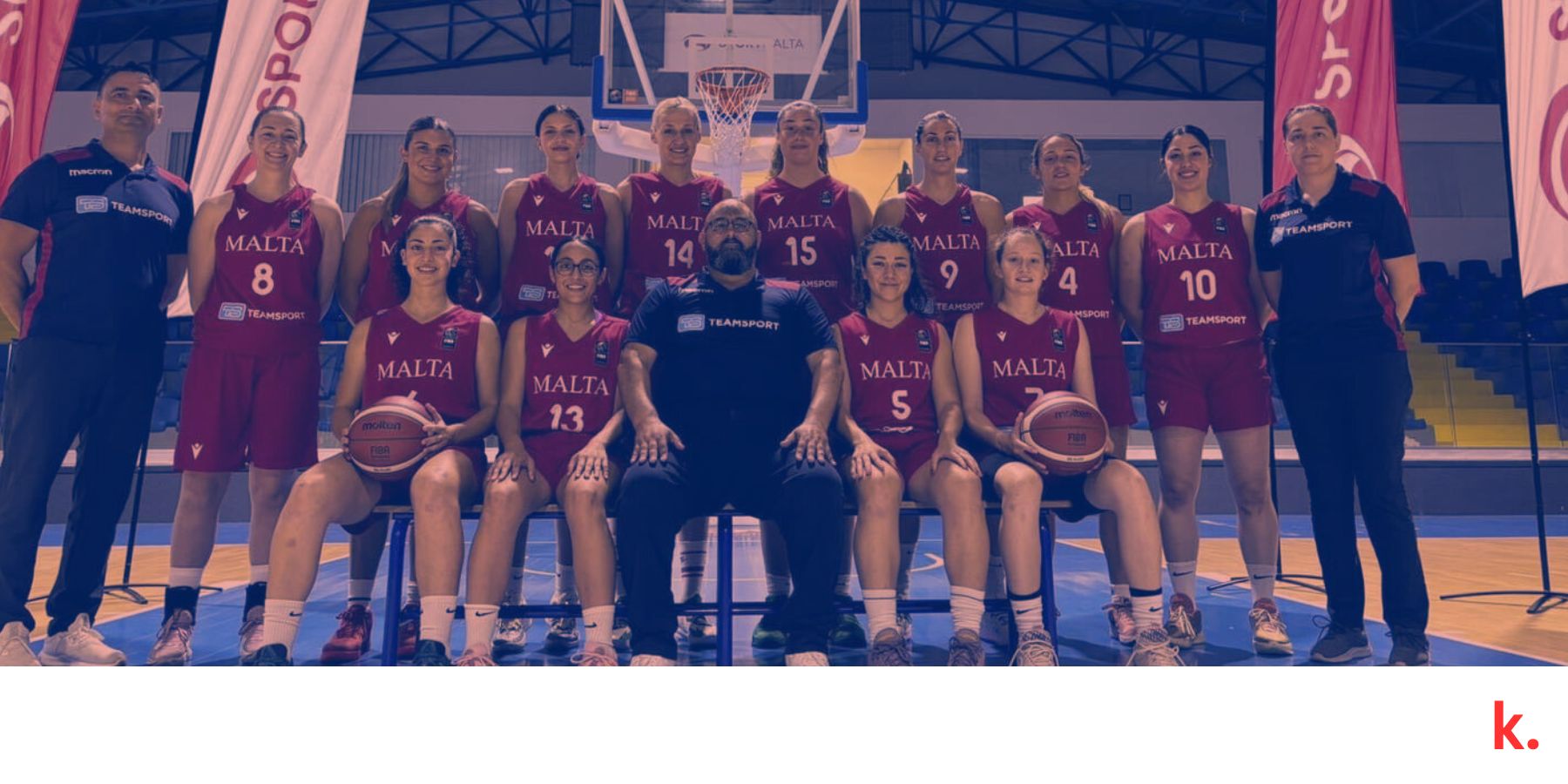 Bonnici Selects Squad for FIBA Women’s European Championship for Small Countries in Kosovo
