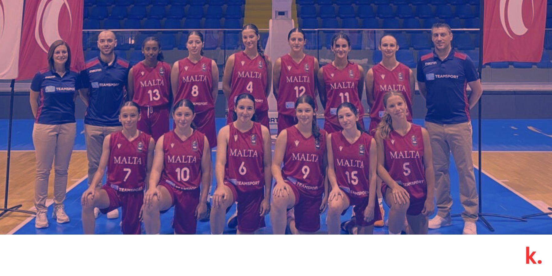 Malta U-16 Girls’ Team Set for FIBA Eurobasket in Gibraltar